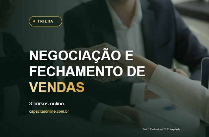 Trilha Negociação e Fechamento de Vendas